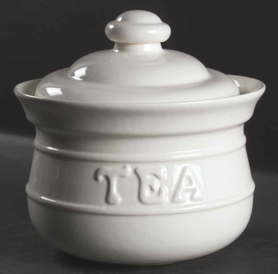 Hearth Tea Canister & Lid by Pfaltzgraff-1