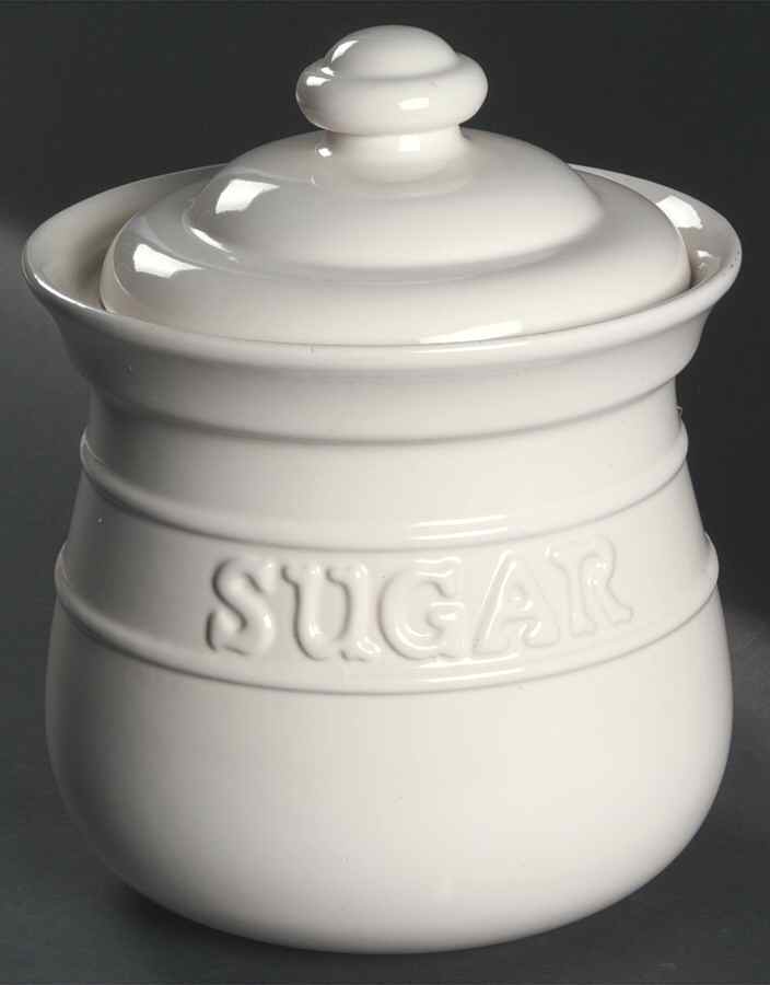 Hearth Sugar Canister & Lid by Pfaltzgraff-1