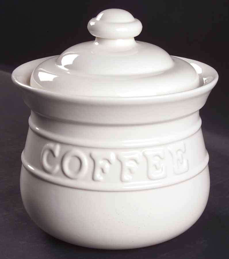 Hearth Coffee Canister & Lid by Pfaltzgraff-1