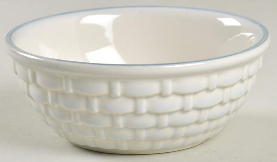 Heirloom Small Basketweave Berry Bowl by Pfaltzgraff-1