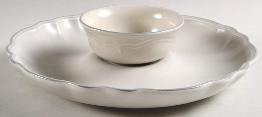 Heirloom Chip/Dip Set (2 Piece) by Pfaltzgraff-1