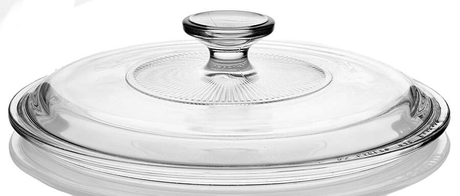 Heirloom Lid for 2.5 Quart Round Baker by Pfaltzgraff-1