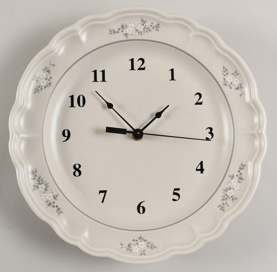 Heirloom 1-2" depth  Clock Plate HC by Pfaltzgraff-1