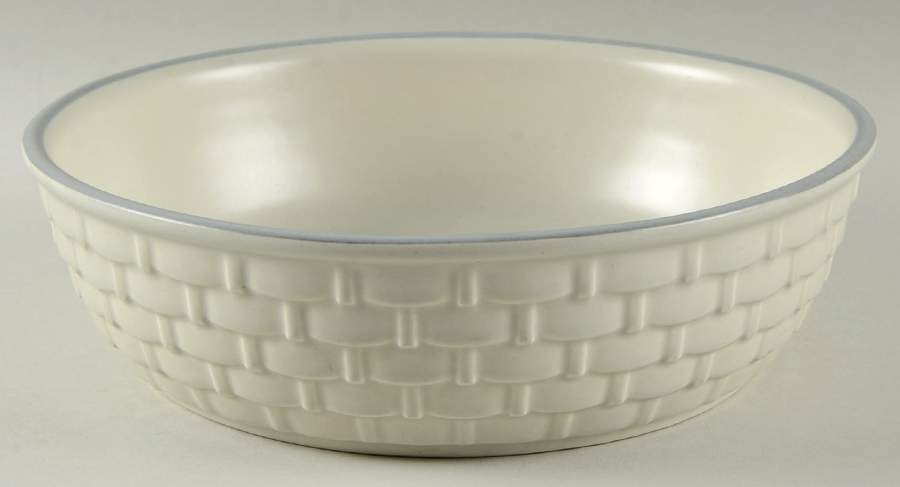 Heirloom 8" Wicker Bowl by Pfaltzgraff-1