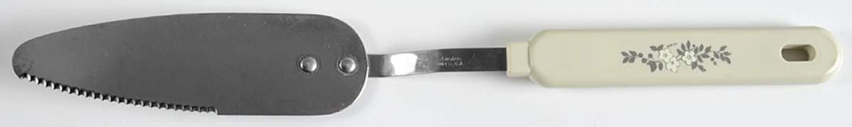 Heirloom Pie & Cake Server with Stainless Blade by Pfaltzgraff-1