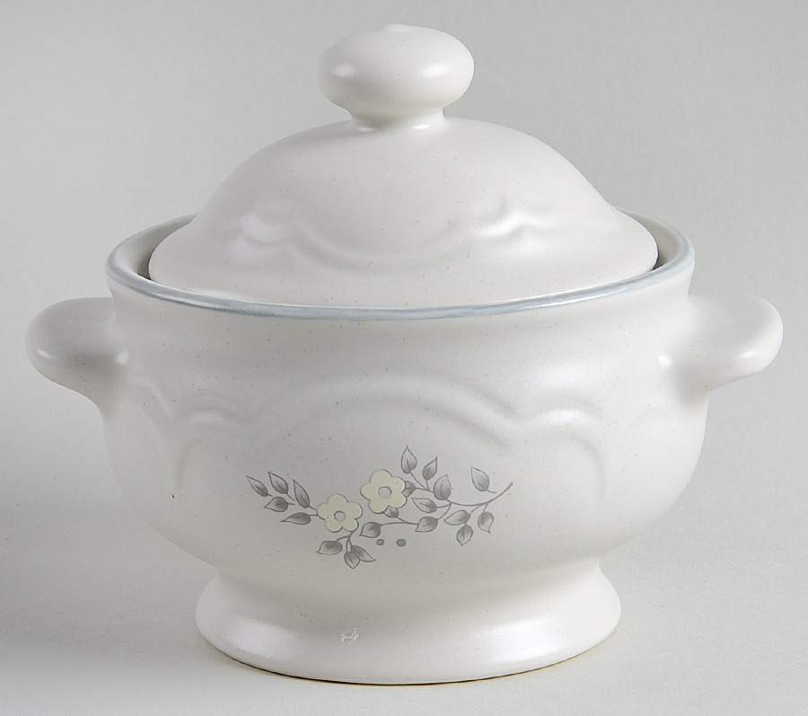 Heirloom Sugar Bowl & Lid by Pfaltzgraff-1