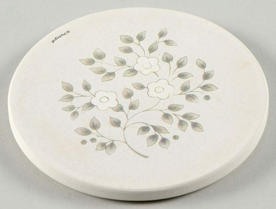 Heirloom Cork Back Round Coaster by Pfaltzgraff-1