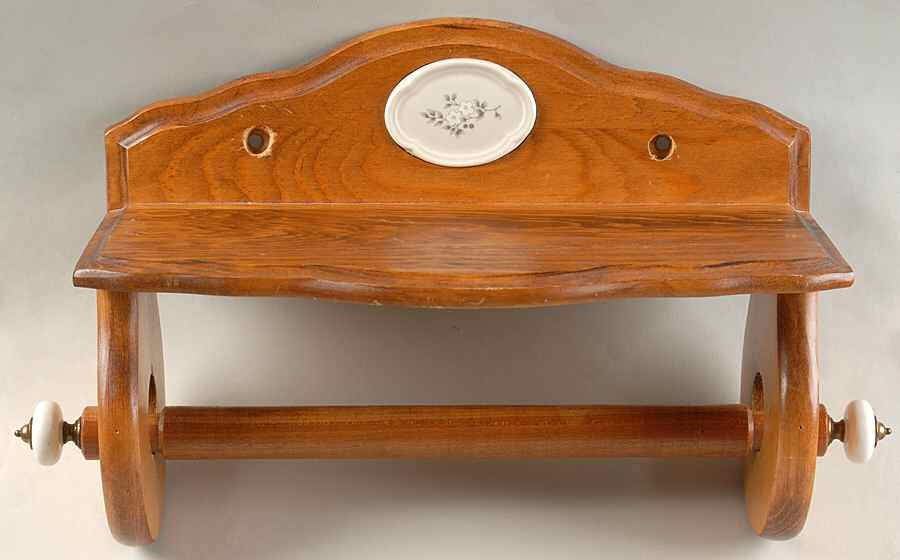 Heirloom Wood Hanging Paper Towel Holder by Pfaltzgraff-1