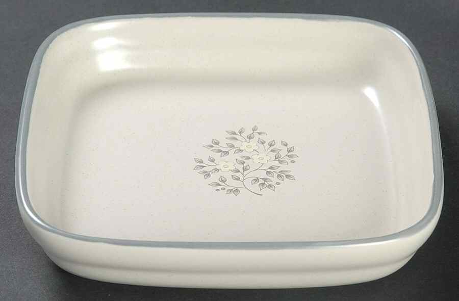 Heirloom Individual Square Sandwich Server by Pfaltzgraff-1