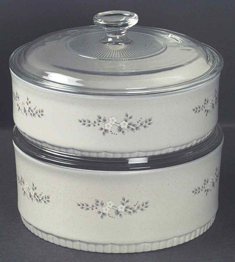 Heirloom 4-Piece Bakeware Set (2 Bakers with Lids) by Pfaltzgraff-1
