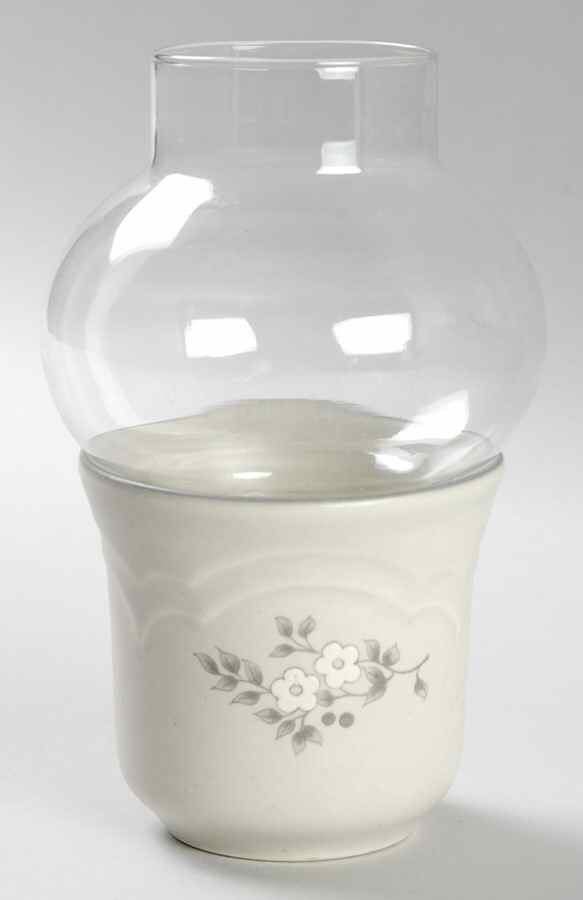 Heirloom Votive Candleholder with Glass Globe by Pfaltzgraff-1