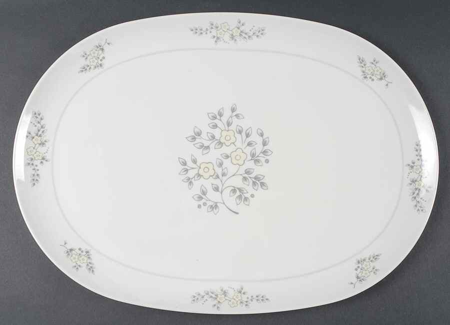Heirloom 15" Melamine Oval Serving Platter by Pfaltzgraff-1