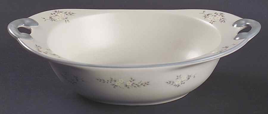 Heirloom 9" Nesting Handled Oval  Serving Bowl by Pfaltzgraff-1