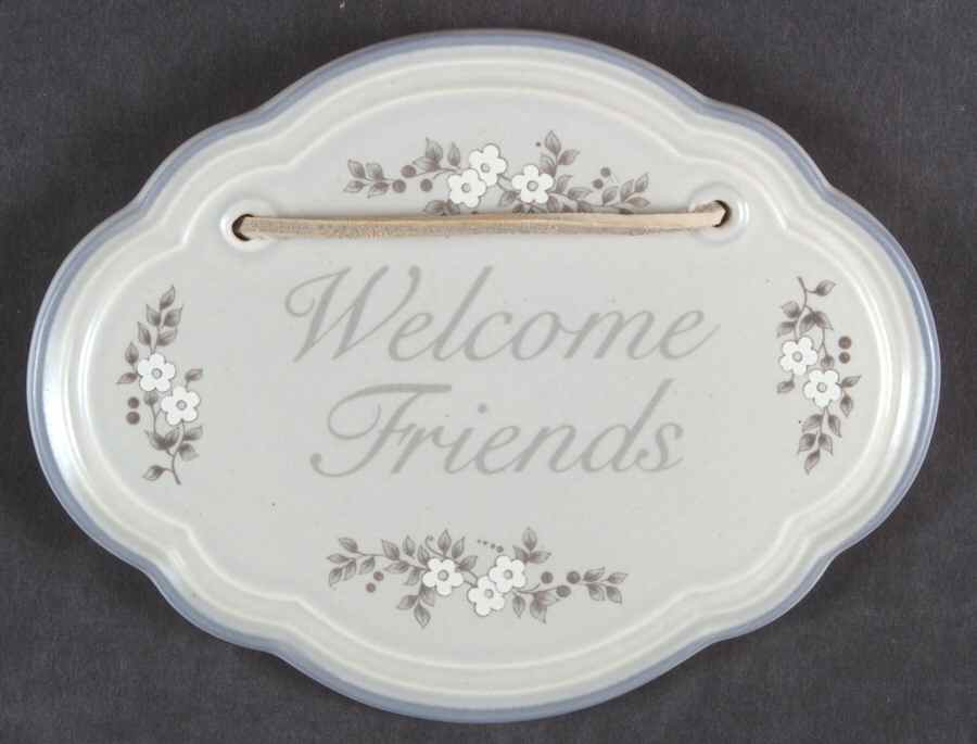 Heirloom "Welcome" Wall Plaque by Pfaltzgraff-1