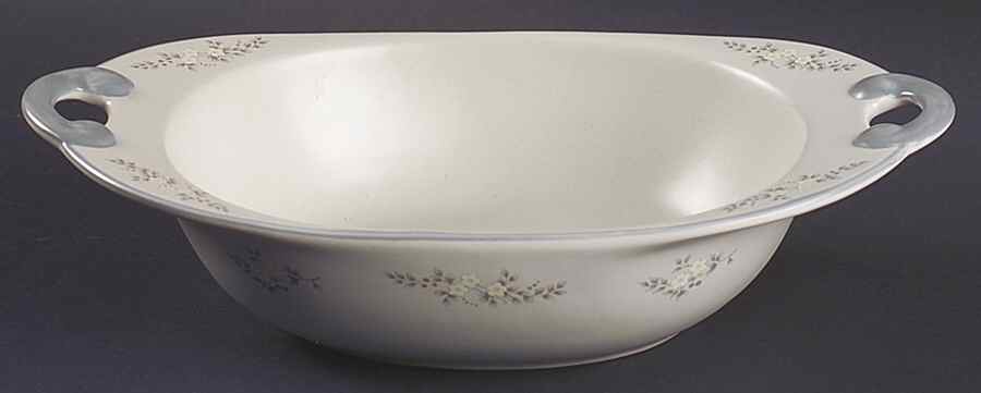 Heirloom 11" Nesting Handled Oval Serving Bowl by Pfaltzgraff-1