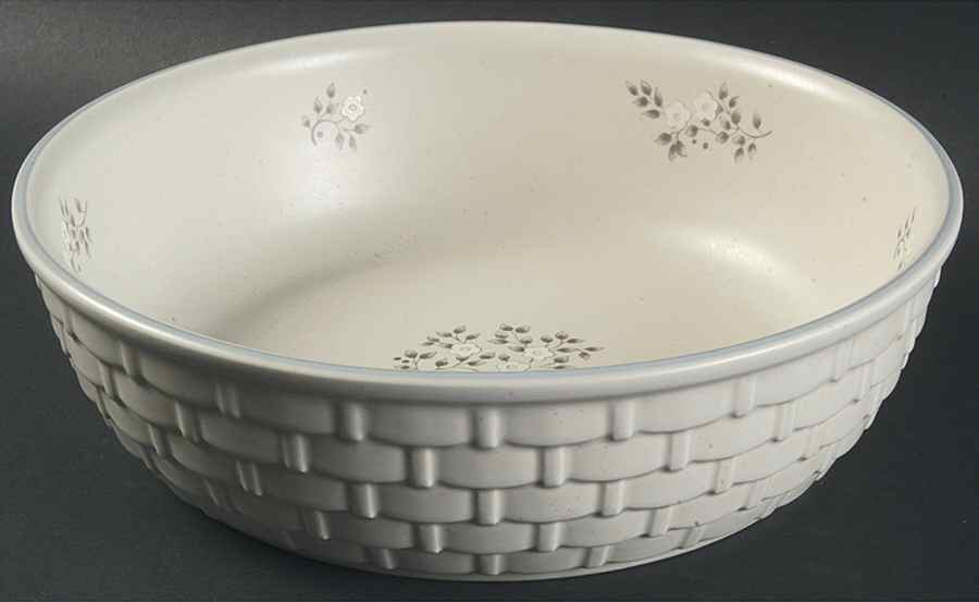Heirloom Small Wicker Trim Bowl by Pfaltzgraff-1