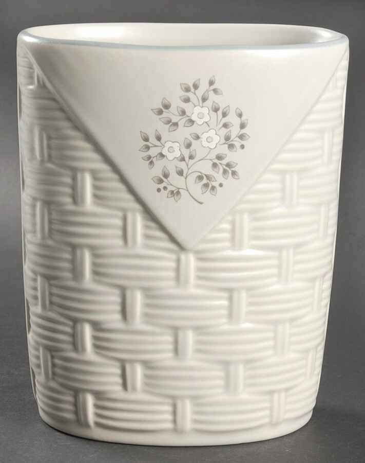 Heirloom Basketweave Utensil Holder by Pfaltzgraff-1