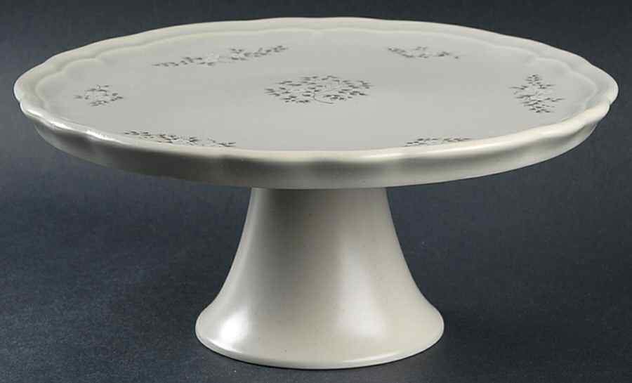 Heirloom 9" Diameter Pedestal Cake Stand by Pfaltzgraff-1