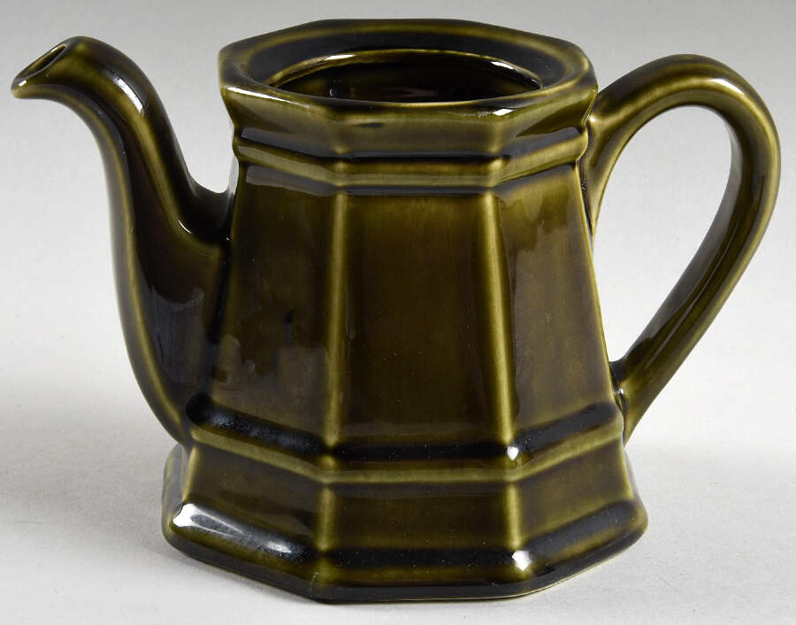 Heritage Green Mini Teapot No Lid by Pfaltzgraff-1