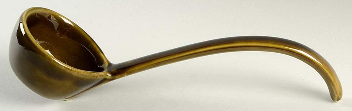 Heritage Green Tureen Ladle by Pfaltzgraff-1