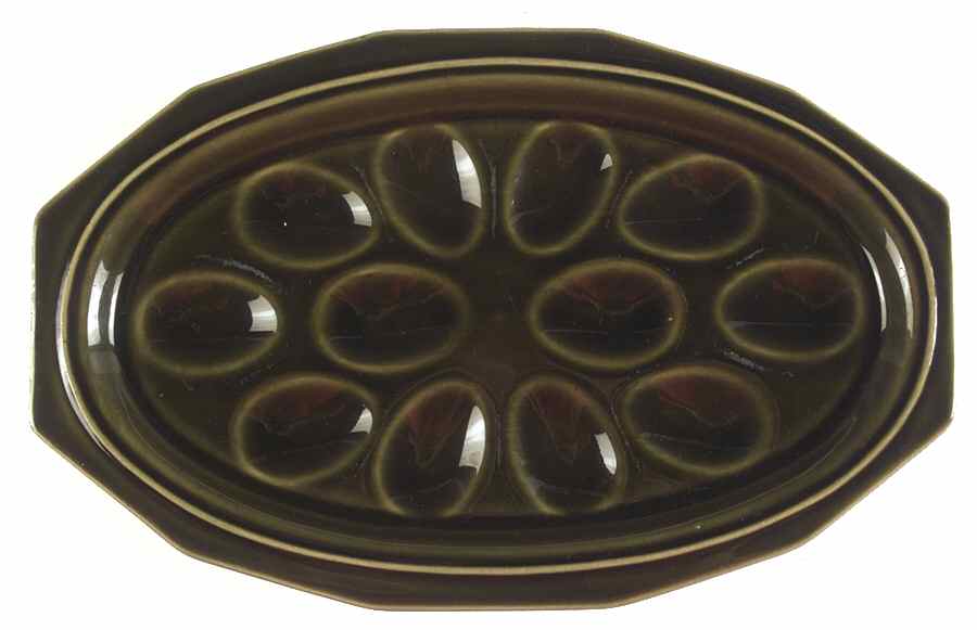 Heritage Green Deviled Egg Plate by Pfaltzgraff-1
