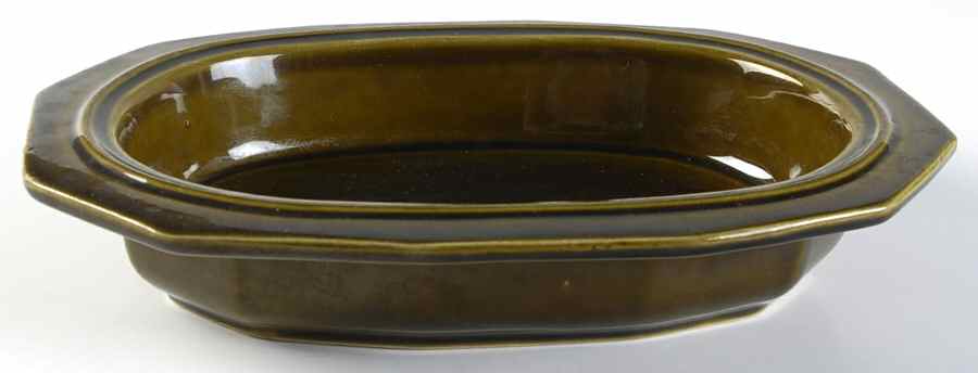 Heritage Green 11" Oval Vegetable Bowl by Pfaltzgraff-1