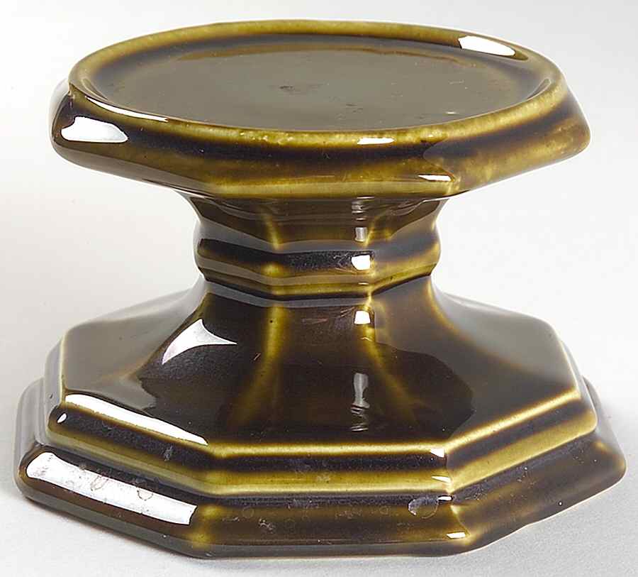 Heritage Green Pillar Candleholder by Pfaltzgraff-1