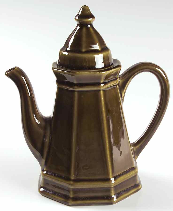 Heritage Green Teapot & Lid by Pfaltzgraff-1