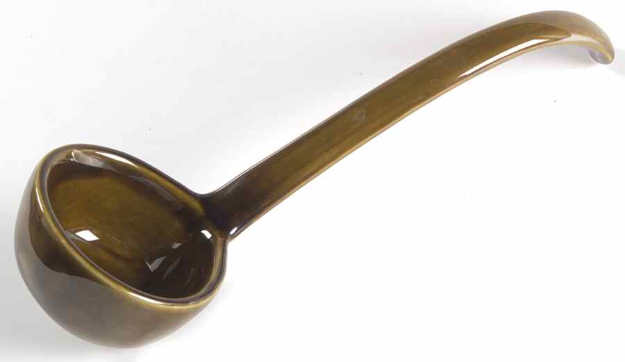 Heritage Green Tureen Ladle by Pfaltzgraff-1