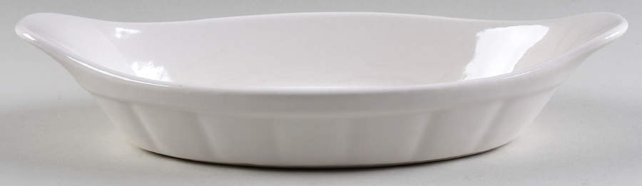 Heritage White 11" Augratin by Pfaltzgraff-1