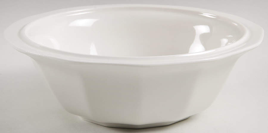Heritage White 9" Round Vegetable Bowl by Pfaltzgraff-1