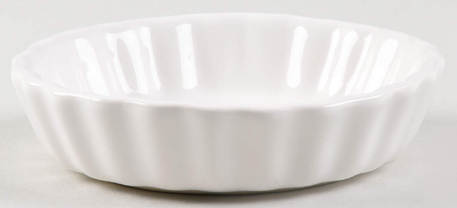Heritage White 4" Quiche by Pfaltzgraff-1