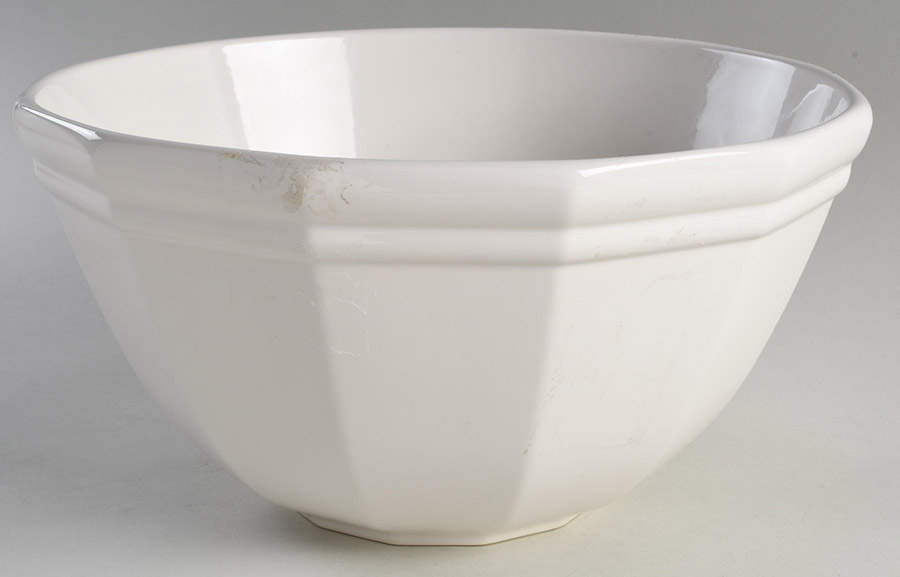 Heritage White Dough Bowl by Pfaltzgraff-1