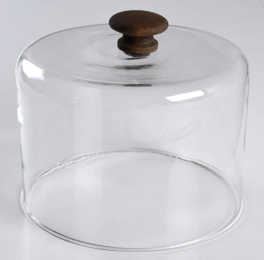 Heritage White Glass Dome for Cheese Dish by Pfaltzgraff-1