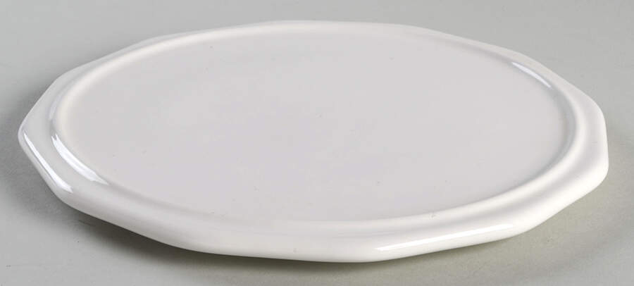 Heritage White Cheese Dish No Glass Dome by Pfaltzgraff-1