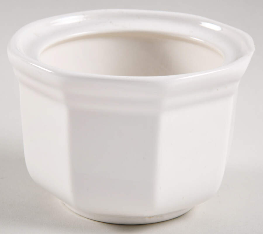 Heritage White Jam/Jelly No Lid by Pfaltzgraff-1