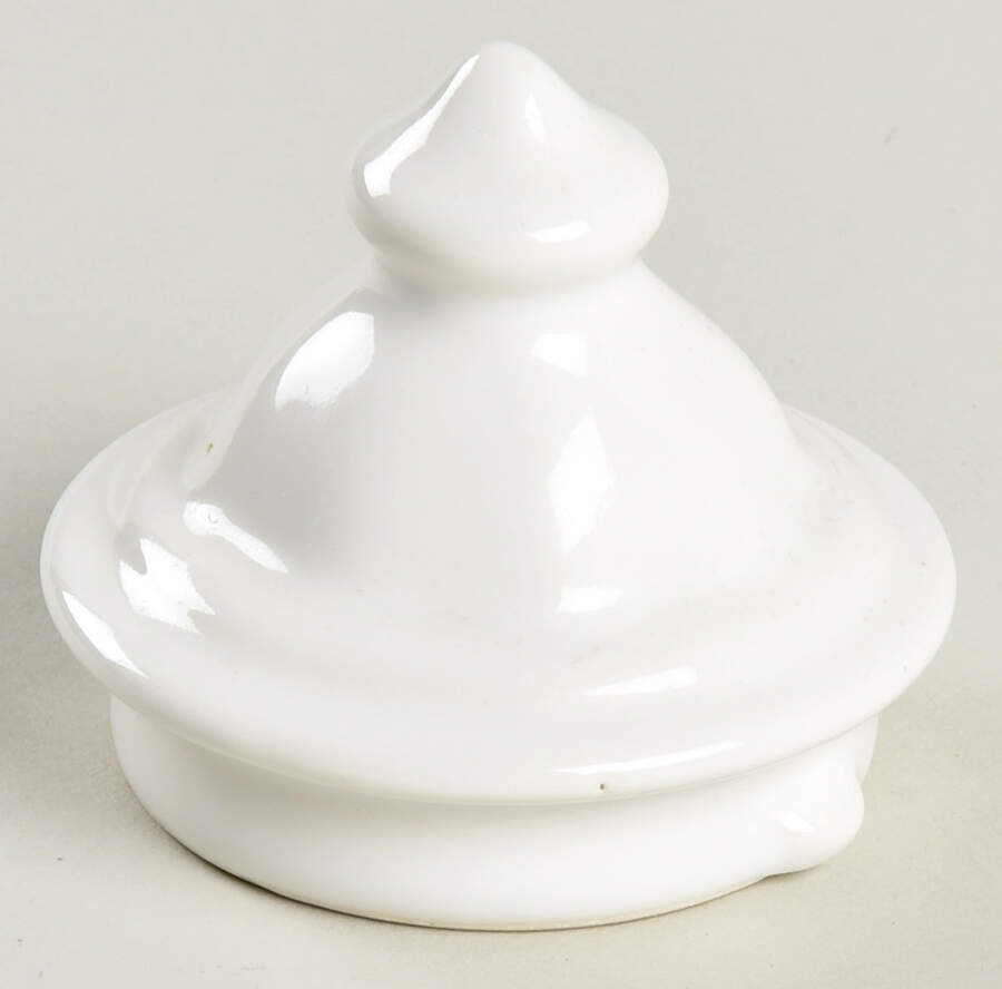 Heritage White Lid for Mini Teapot by Pfaltzgraff-1
