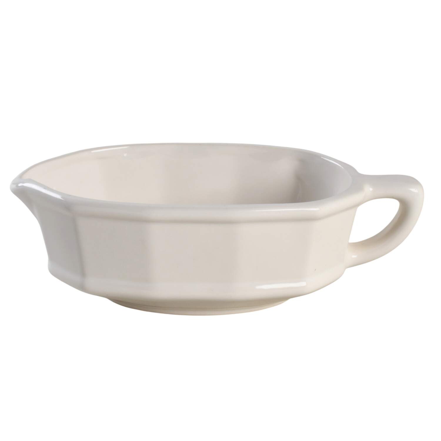 Heritage White Gravy Boat by Pfaltzgraff-1