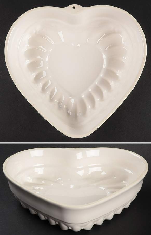 Heritage White Jello Mold by Pfaltzgraff-1