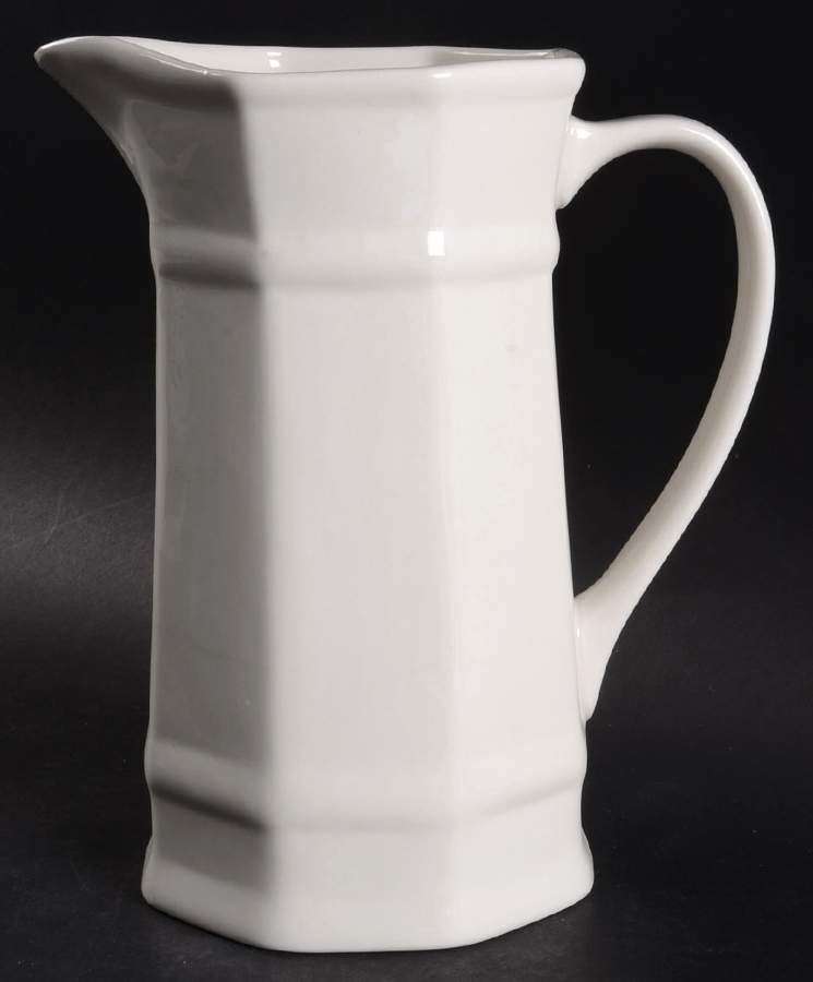 Heritage White 80 Oz Pitcher by Pfaltzgraff-1