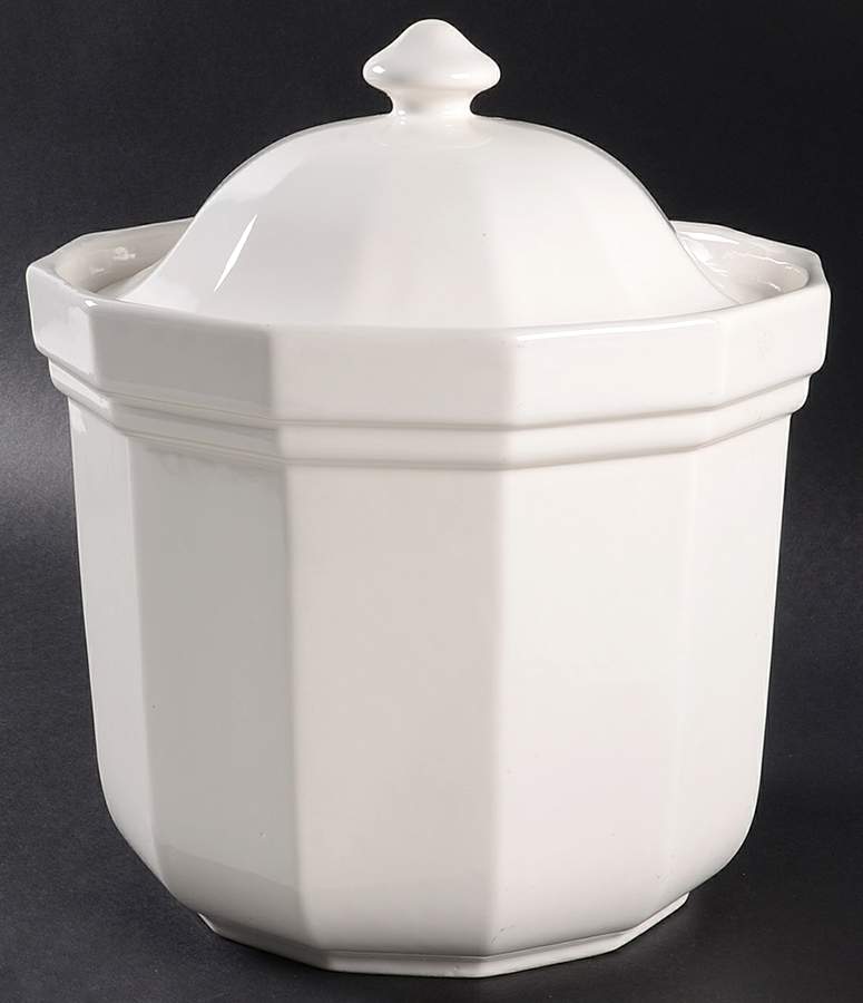 Heritage White Ice Crock & Lid No Metal Liner by Pfaltzgraff-1