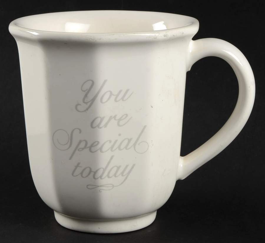 Heritage White Sentiment Mug by Pfaltzgraff-1