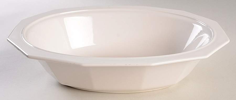 Heritage White 13" Oval Vegetable Bowl by Pfaltzgraff-1