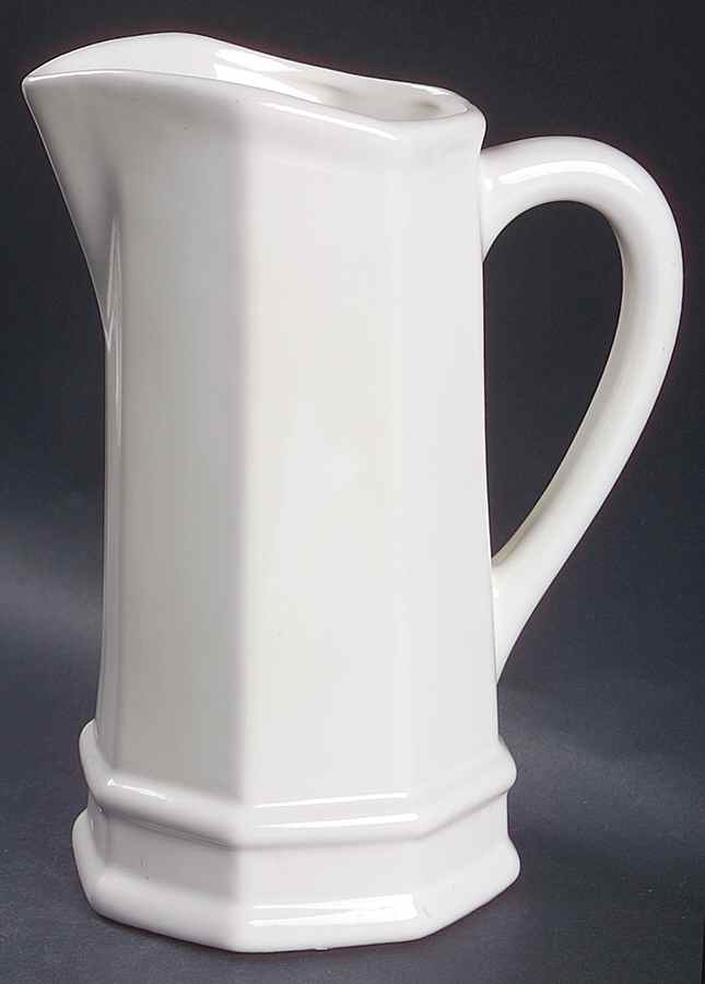 Heritage White 32 Oz Pitcher by Pfaltzgraff-1