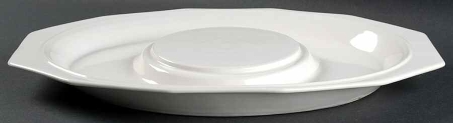 Heritage White Cheese and Cracker Set, No Dome by Pfaltzgraff-1