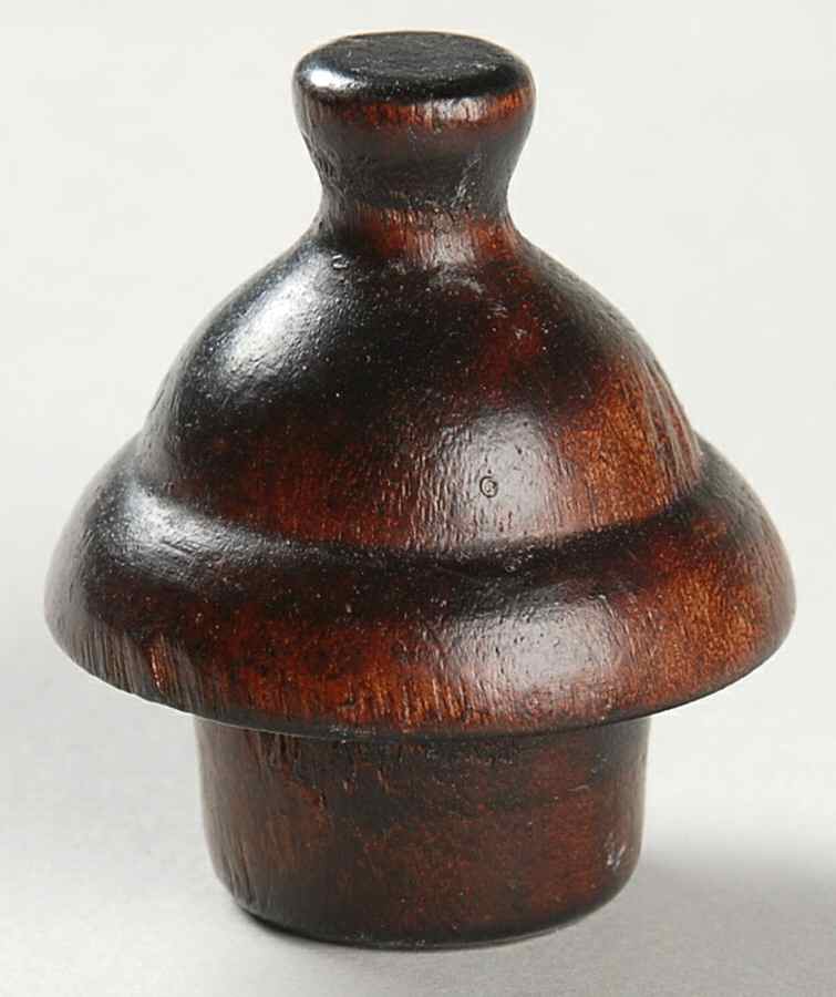 Heritage White Stopper for Vinegar/Oil by Pfaltzgraff-1