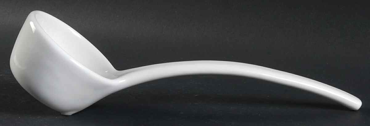 Heritage White Tureen Ladle by Pfaltzgraff-1