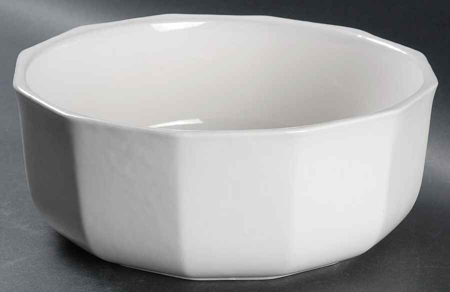 Heritage White 9" Salad Serving Bowl by Pfaltzgraff-1