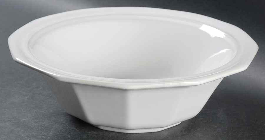 Heritage White 9" Round Vegetable Bowl by Pfaltzgraff-1