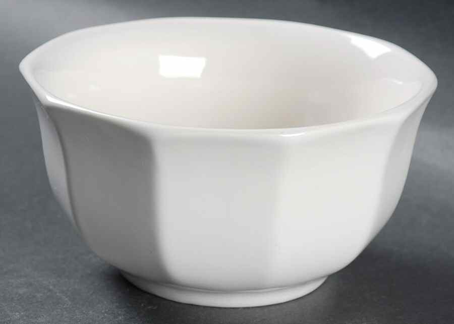 Heritage White Dessert Bowl by Pfaltzgraff-1